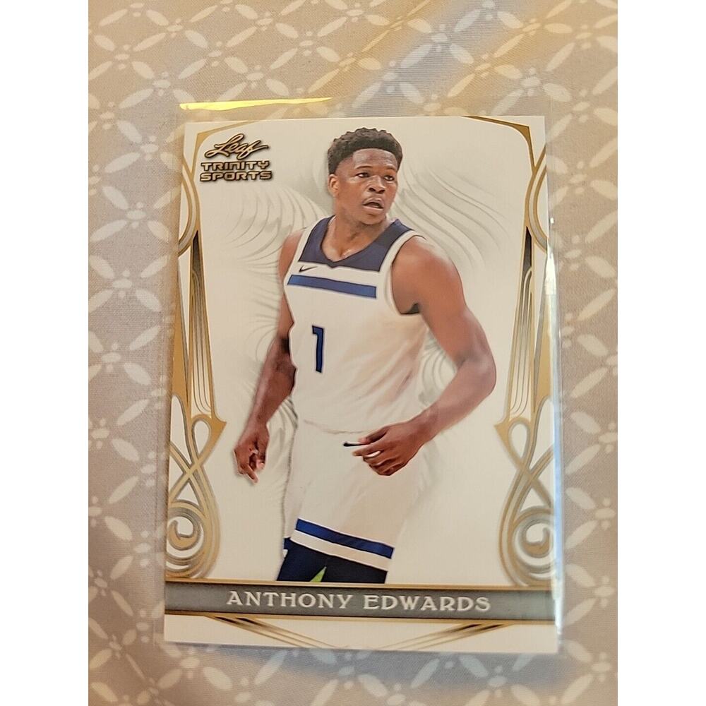 Anthony Edwards 2023 Leaf Trinity Sports #BS-1 - Minnesota - Bonus Card